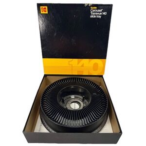 Kodak Transvue 140 Slide Tray Carousel EUC